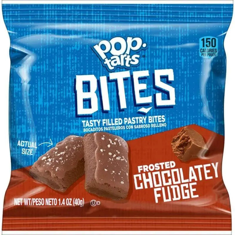 Pop-Tarts Bites Frosted Chocolatey Fudge 40g OhMyCandyBox