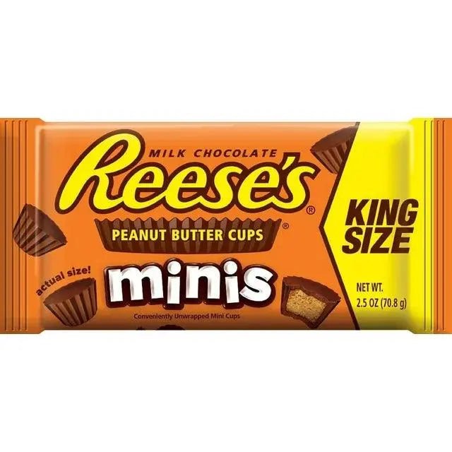Reese’s King Size minis čokoladne bombone s kikiriki maslacem, omot.