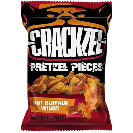 Crackzel pereci s komadićima ljutih buffalo wingsa, 85 g, pakiranje