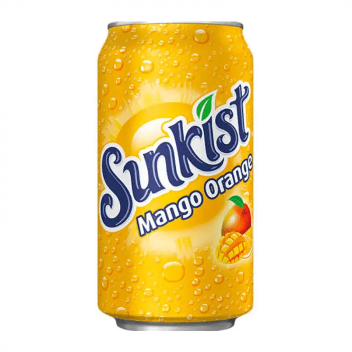 Sunkist Mango Orange soda u limenci, 355 ml