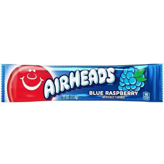 Bombon Airheads Blue Raspberry u omotu, 15,6 g