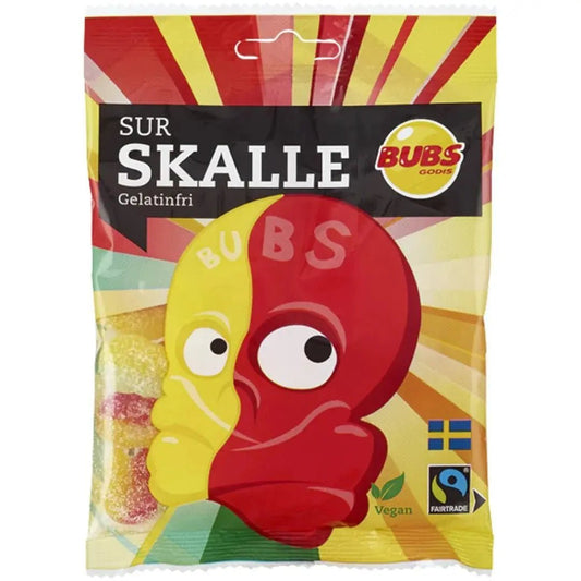 BUBS Skull Sour 90g - OhMyCandyBox
