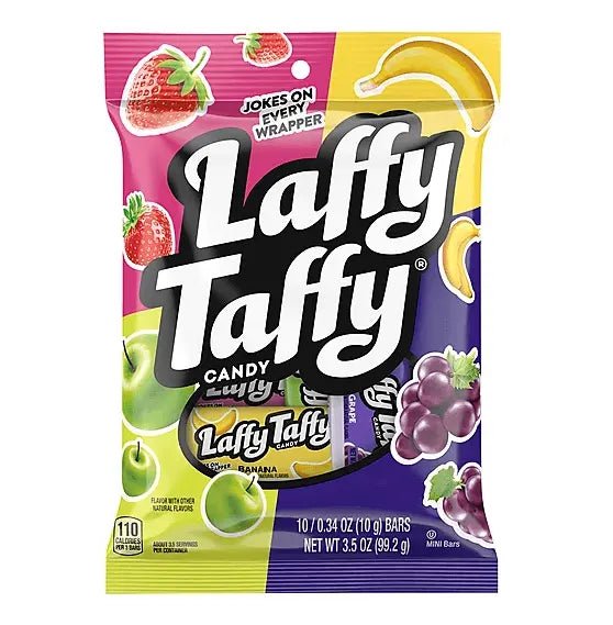 Laffy Taffy mini bomboni, mješano pakiranje 99 g, vrećica sa slikom voća